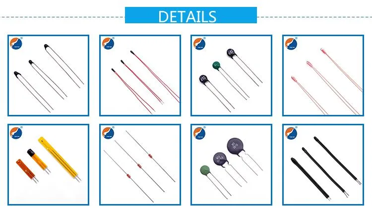 PTC Ntc Ceramic Disc Thermistor for Oil Temperature Sensing and Automotive Electronics