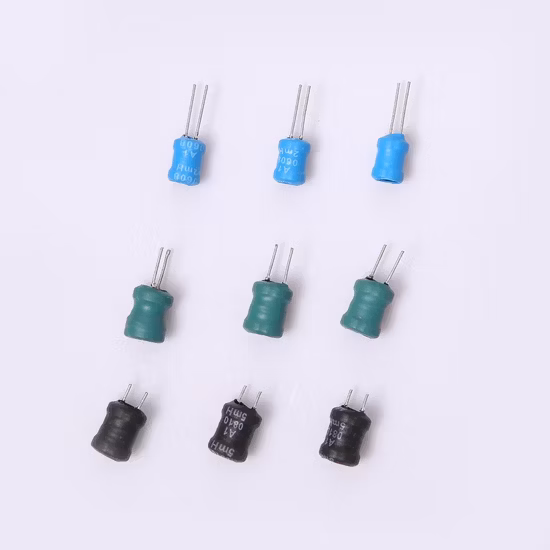 Inductor de estrangulador de modo común de orificio pasante eléctrico Bobina de inductor de potencia de estrangulador de ferrita radial