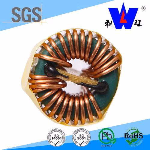 Estrangulador toroidal eléctrico de inversor de corriente de modo común con terminal para energía solar y eólica